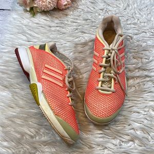 Adidas X Stella McCartney Barricade Poppy Pink Athletic Shoes sz 7.5